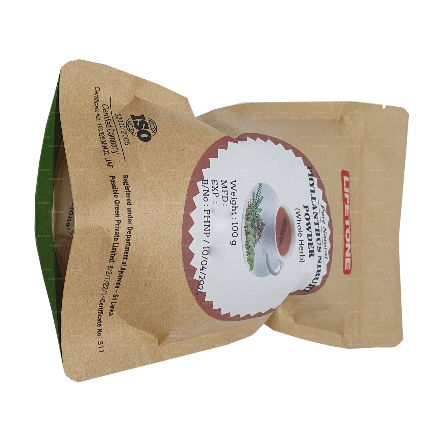 Lifetone Phylanthus Niruri  Powder (100g)