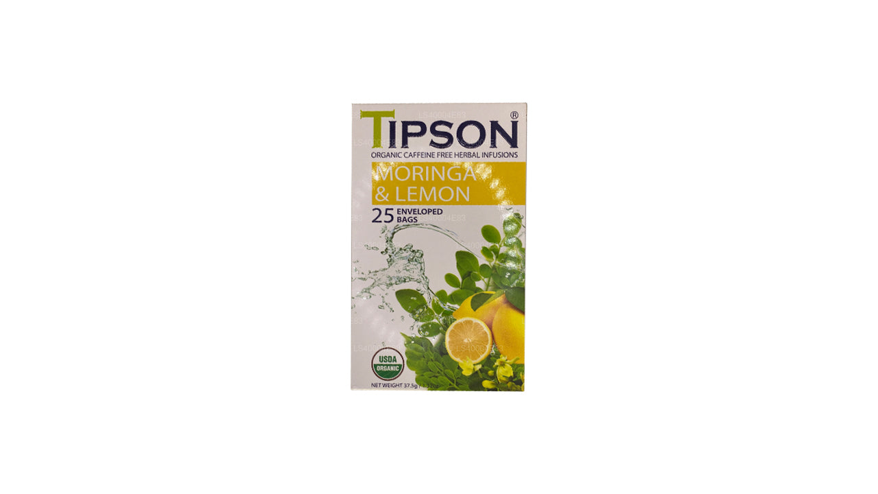 Tipson Moringa & Lemon Tea 25 Tea Bags (37.5g)