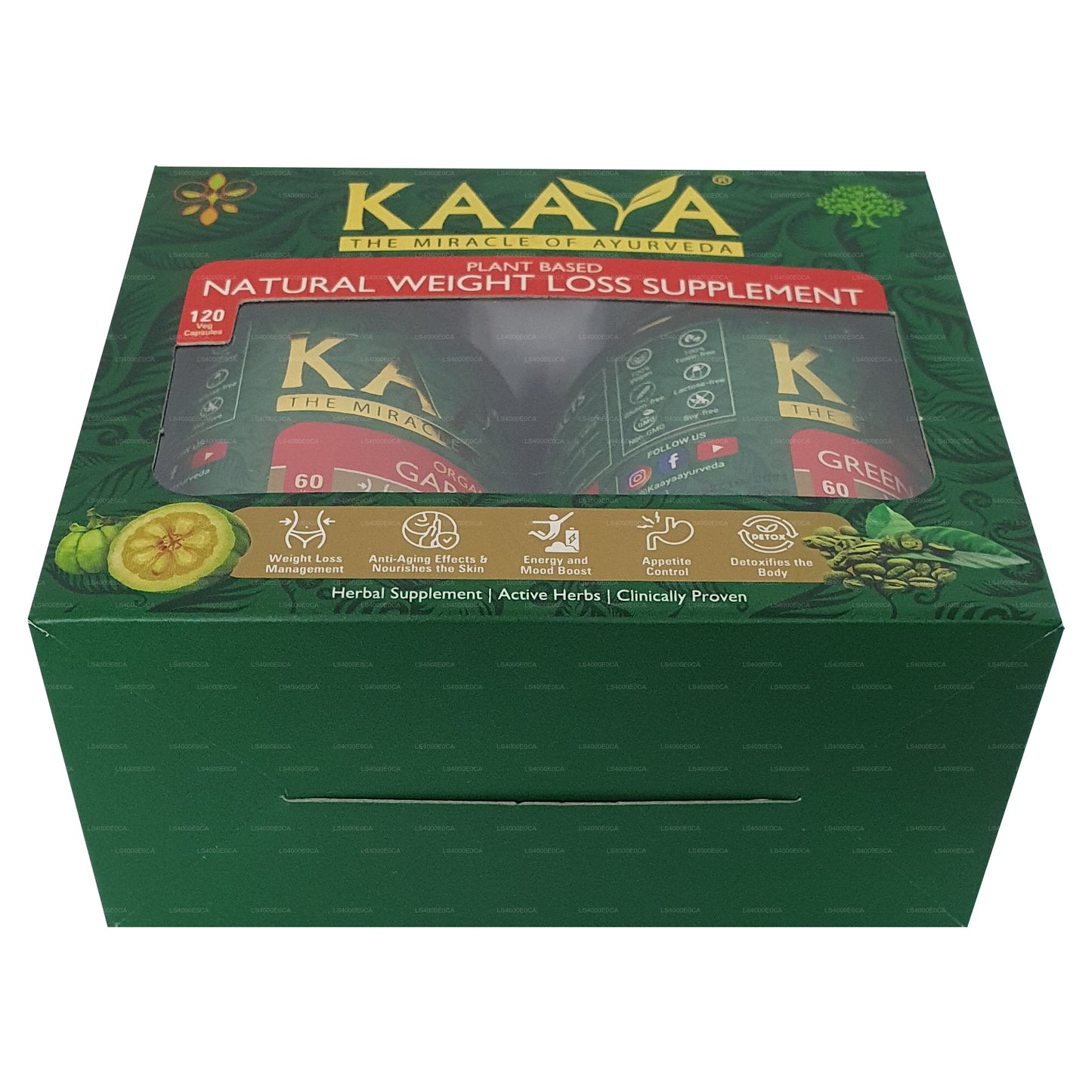 Kaaya weight loss pack (120 capsules)