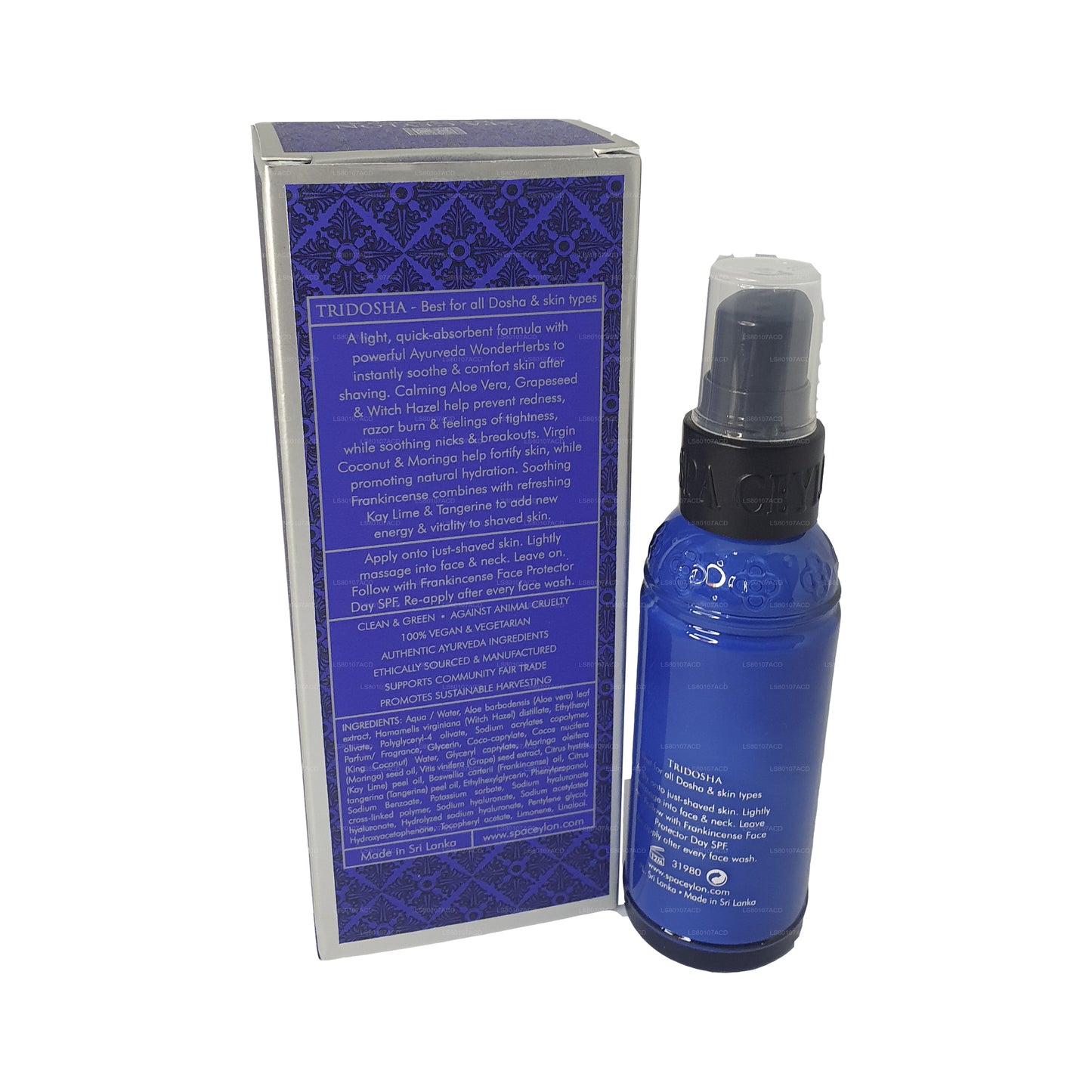 Spa Ceylon Frankincense Rituals For Men After Shave Face Balm (50ml)