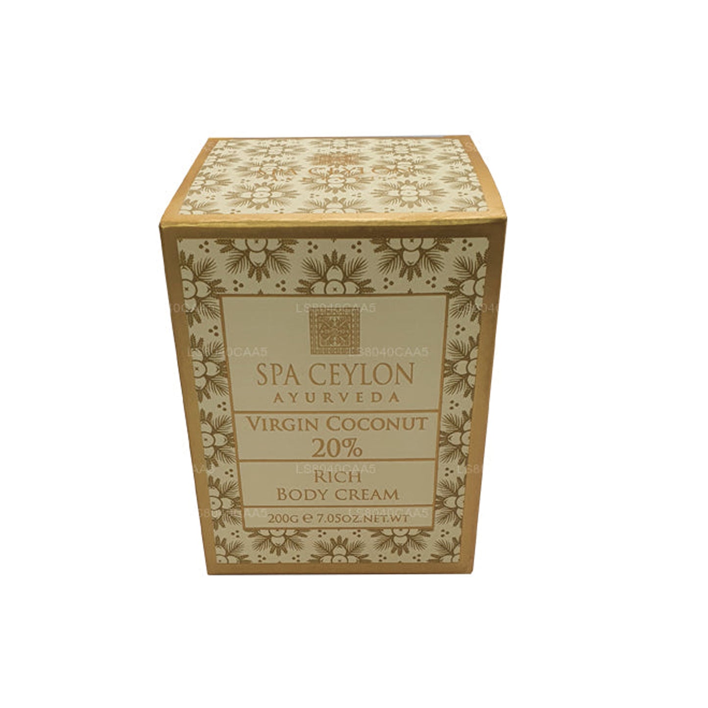 Spa Ceylon Virgin Coconut 20% Rich Body Cream (200g)