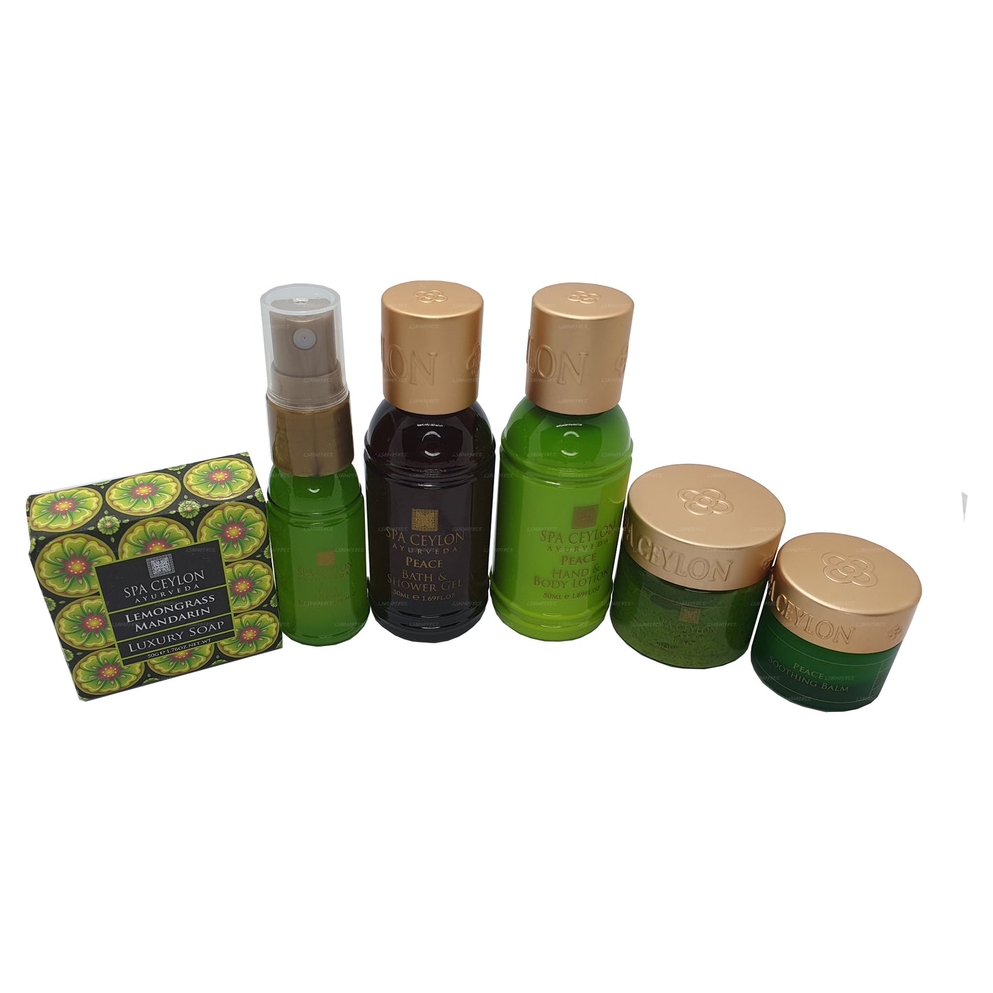 Spa Ceylon Peace Lemongrass Home Spa Set