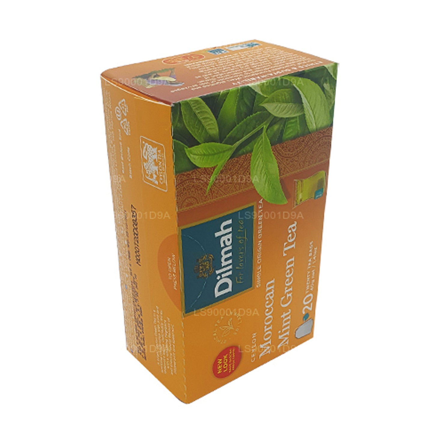 Dilmah Ceylon Moroccan Mint Green Tea (40g) 20 Tea Bags