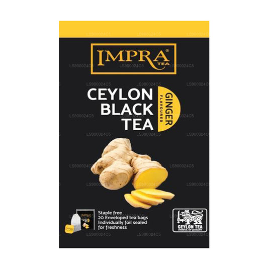 Impra Ginger Foil Pack (40g) 20 Tea Bags