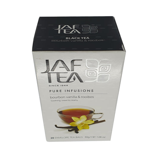 Jaf Tea Pure Infusions Bourbon Vanilla and Rooibos (30g) 20 Envelope Tea Bags