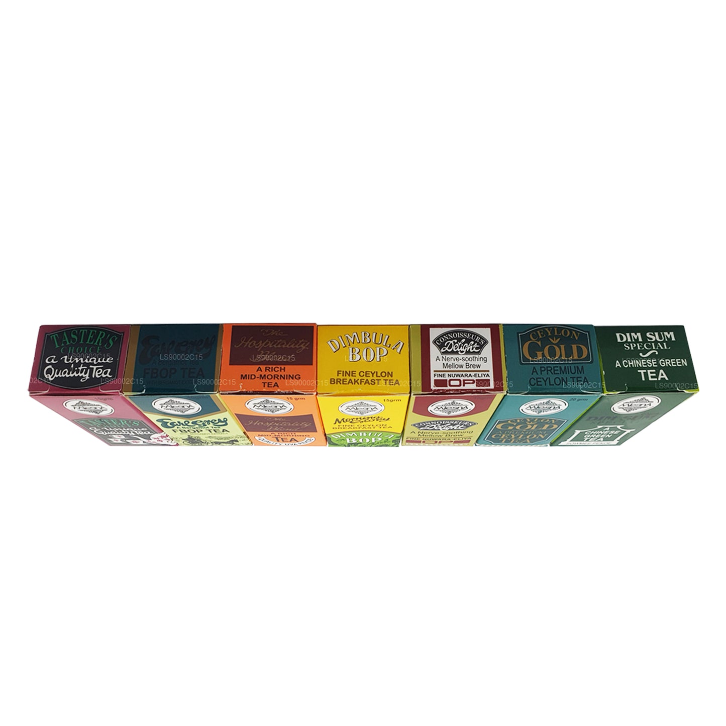 Mlesna 7 Assorted Tea Carton (100g)