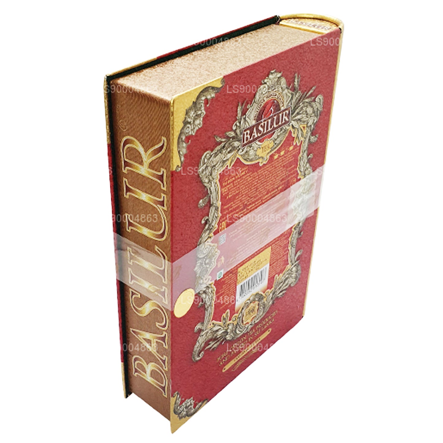 Basilur Festival "Tea Book Volume V - Red" (100g) Caddy