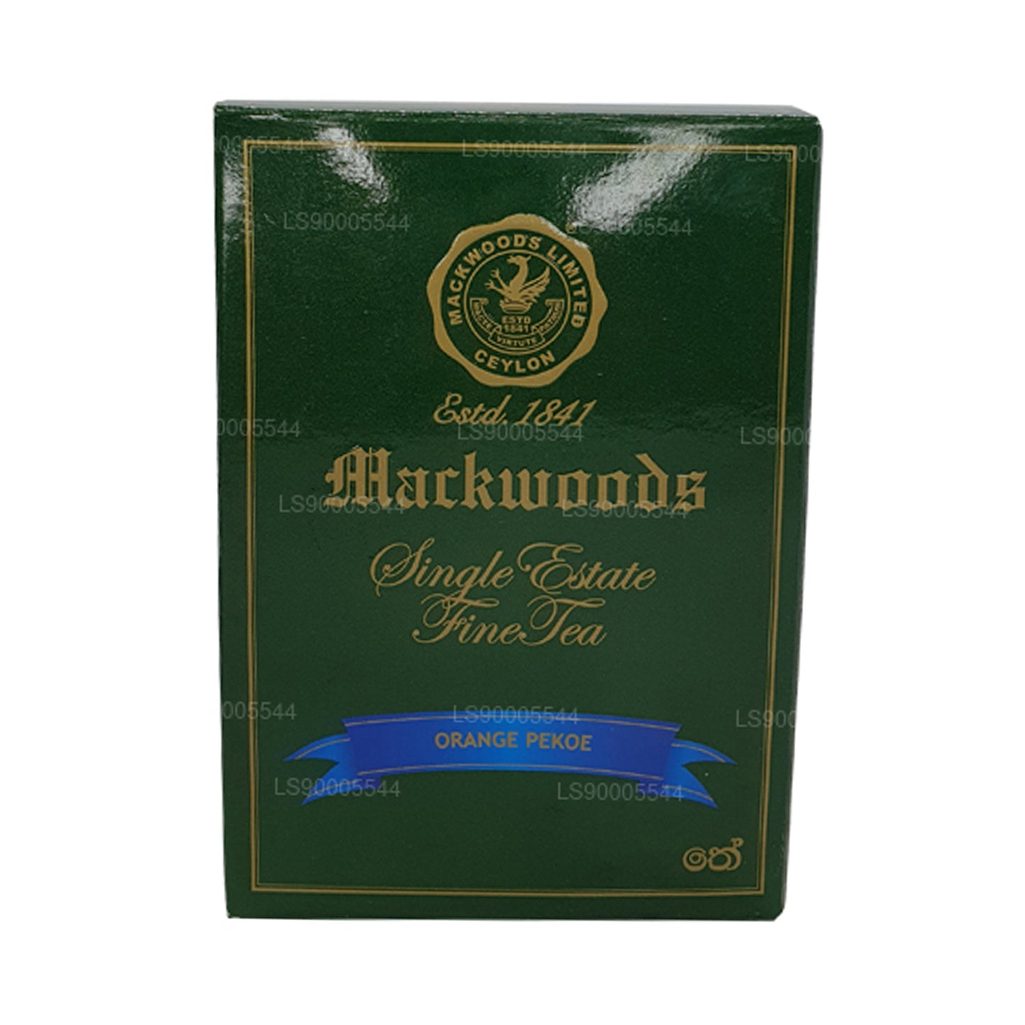 Mackwoods Single Estate, Loose Leaf, Orange Pekoe (Op) In A Carton (100g)