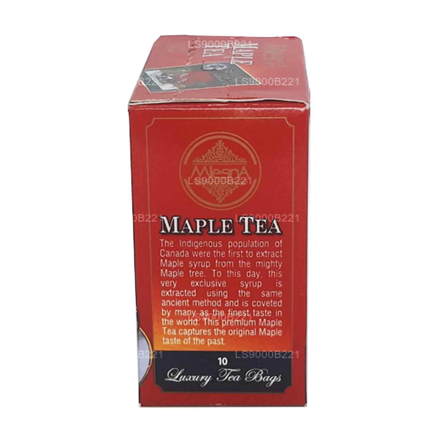 Mlesna Maple Tea (20g) 10 Luxury Tea Bags