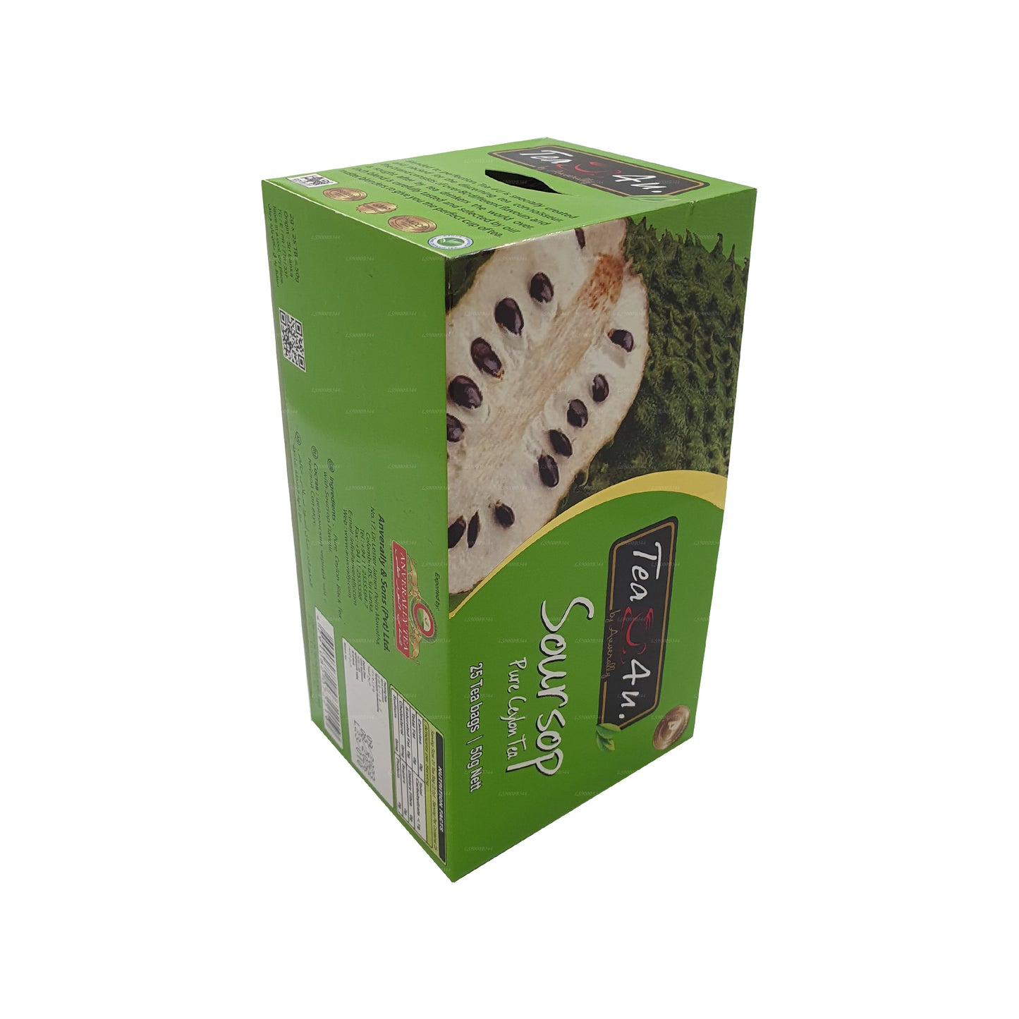 Tea4U Black Tea with Soursop (50g) 25 Tea Bags