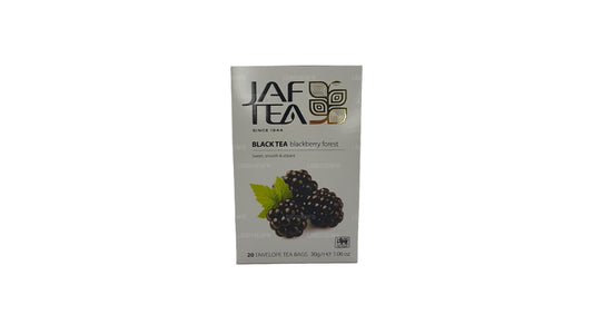 Jaf Tea Pure Fruits Collection Black Tea Blackberry Forest Foil Envelop Tea Bags (30g)