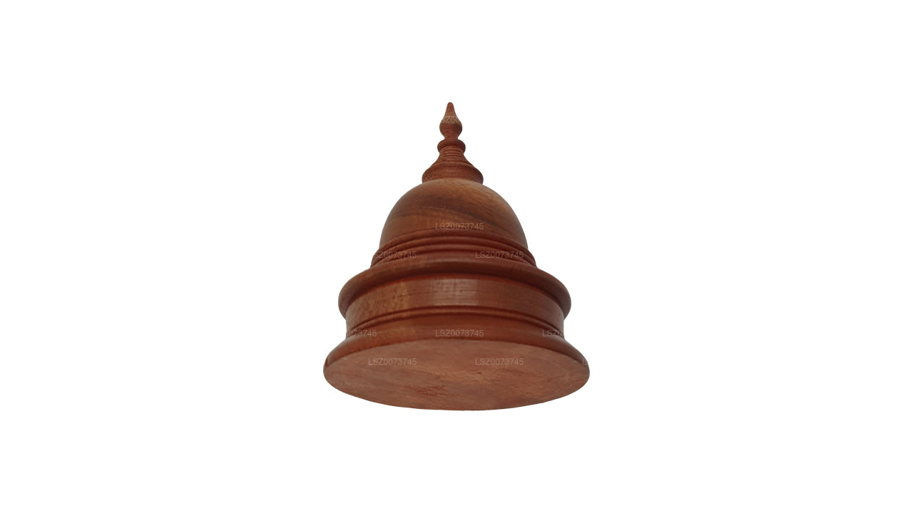 Buddha Stupas Wood Color (H-4 inch W-3 inch)