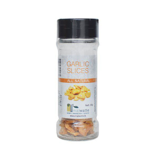 Malwatte Spices Garlic Slices Bottle (30g)