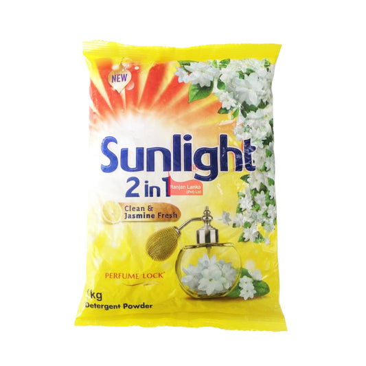 Sunlight Clean and Jasmine Fresh Detergent Powder (1kg)