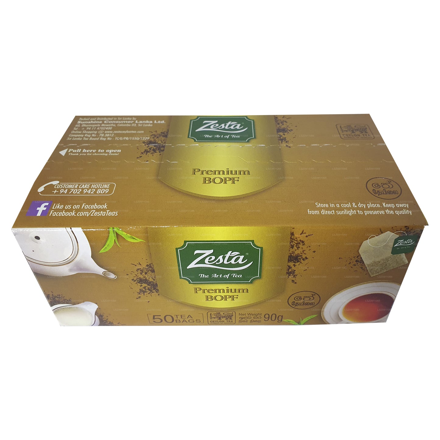 Zesta BOPF Premium Tea Bags