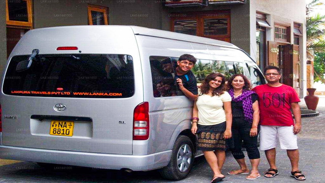 Kataragama City to Colombo Airport (CMB) Private Transfer