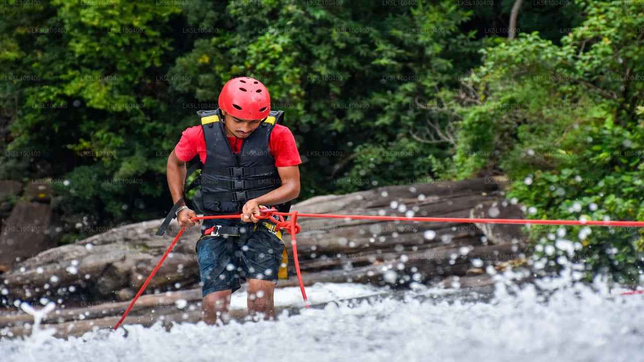 Canyoning and Abseiling Combined Adventure Package from Kitulgala