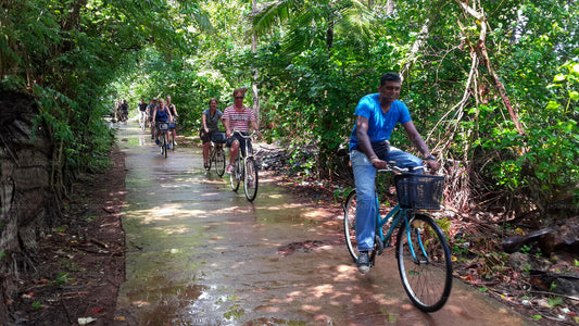 Countryside by Bicycle from Galle