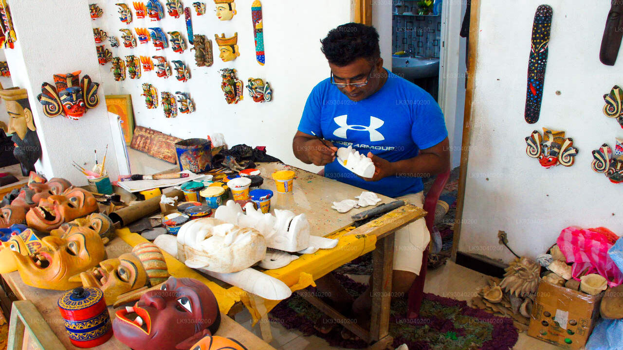 Mask Making Workshop from Galle