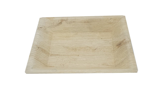 Handmade Areca Leaf Food Plate (Square Type)