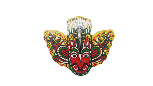 Sri Lankan Gurulu Raksha Mask Fridge Magnet