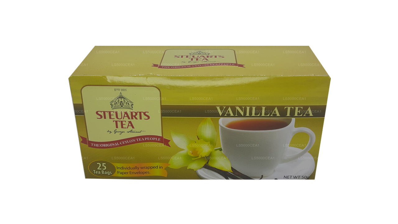 Steuarts Tea Vanilla Tea (25 Tea Bag 50g)