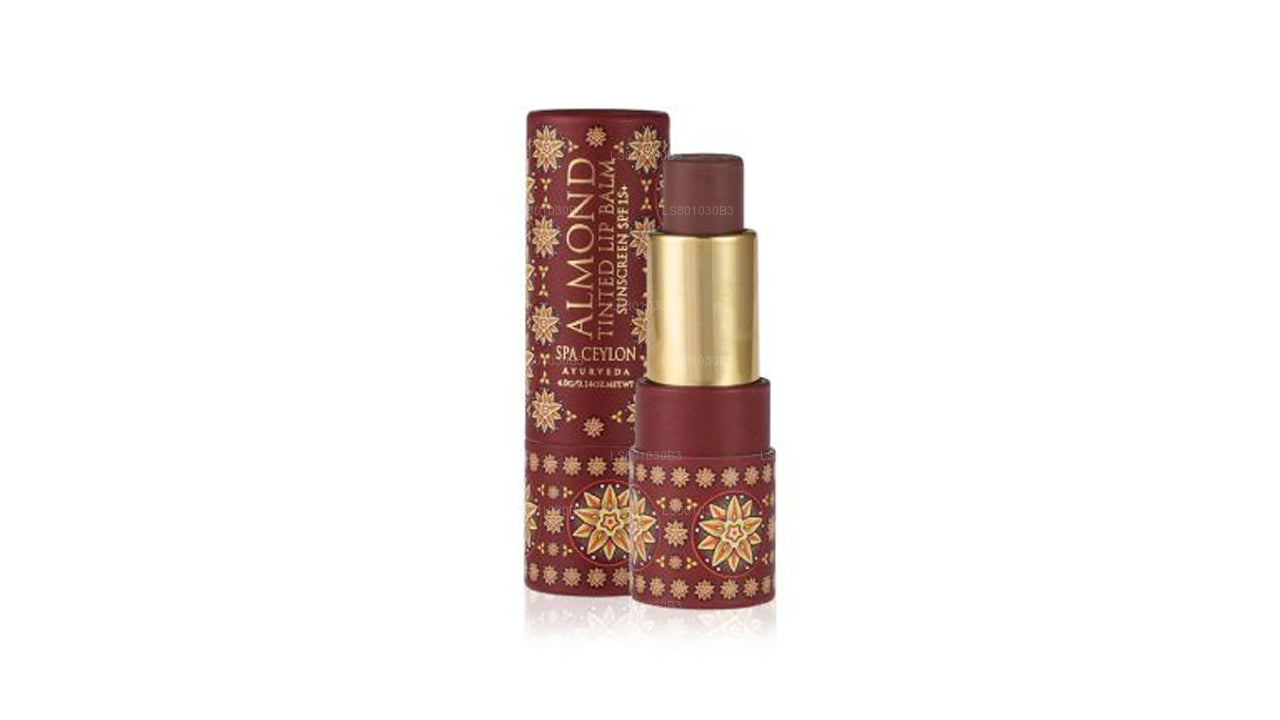 Spa Ceylon Almond Tinted Lip Balm - Clove SPF 15+