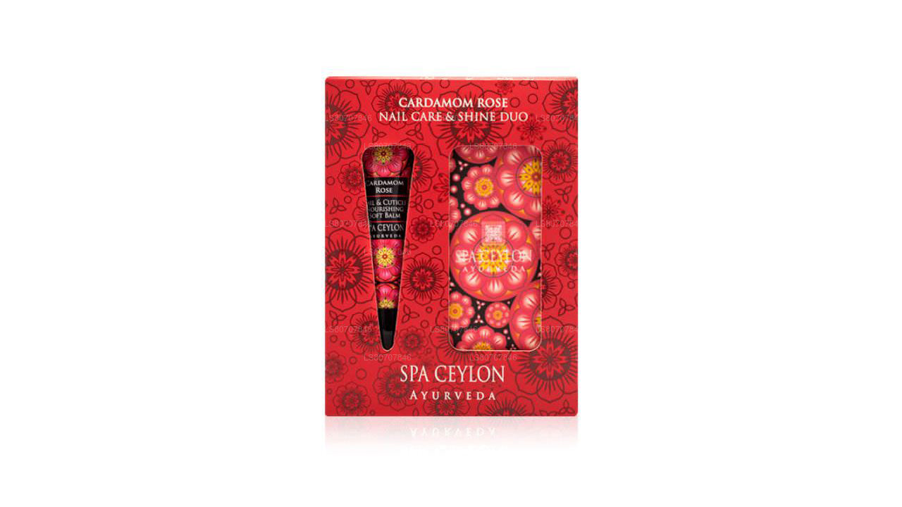 Spa Ceylon Cardamom Rose - Nail Care & Shine Duo