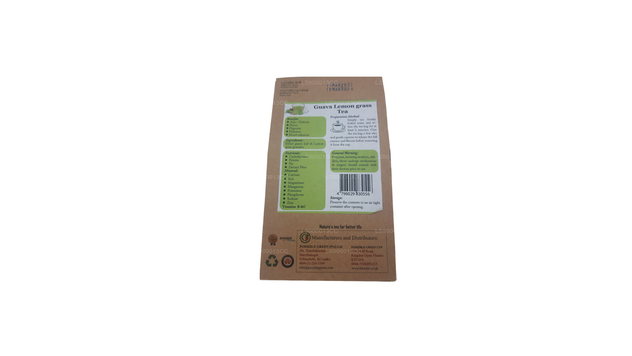 Lifetone Guava Lemon Grass Tea (30g)