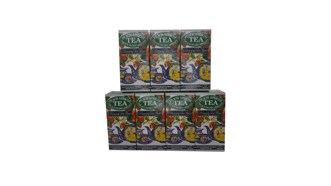 Mlesna Peach Apricot Luxury Tea Bags (60g x 7)