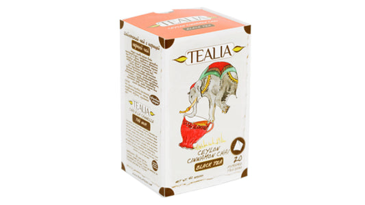 Tealia Ceylon Cinnamon Chai - Pyramid Tea Bags (40g)