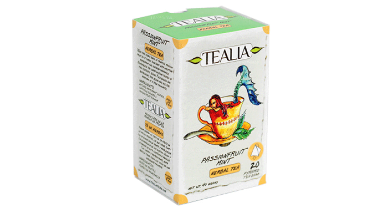 Tealia Passionfruit Mint - Pyramid Infusion Bags (40g)