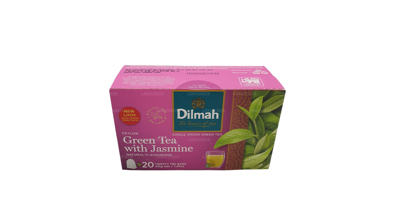 Dilmah Ceylon Green Tea with Jasmine (40g) 20 Tea Bags